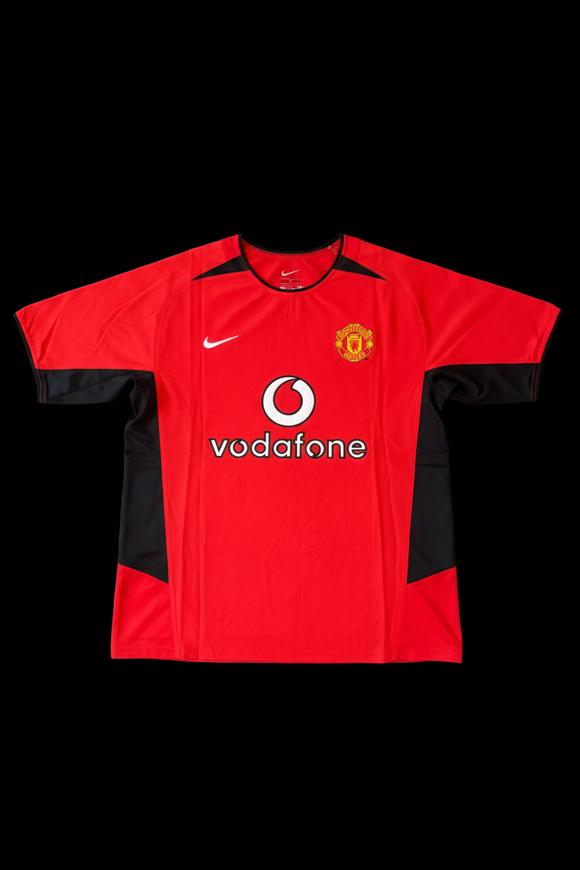 Man Utd Front - Black Background